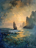 Seascape Painting References Photo 430