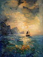 Seascape Painting References Photo 431