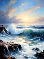 Seascape Painting References Photo 444