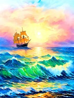 Seascape Painting References Photo 462