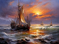 Seascape Painting References Photo 465