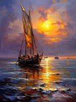 Seascape Painting References Photo 544