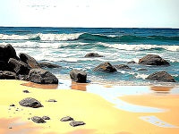 Seascape Painting References Photo 557