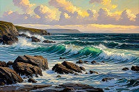 Seascape Painting References Photo 579