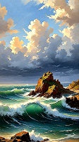 Seascape Painting References Photo 590