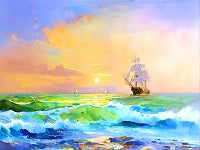 Seascape Painting References Photo 637