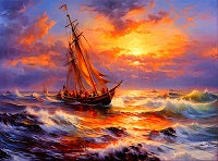 Seascape Painting References Photo 643