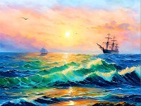 Seascape Painting References Photo 645