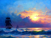 Seascape Painting References Photo 649