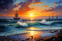 Seascape Painting References Photo 66